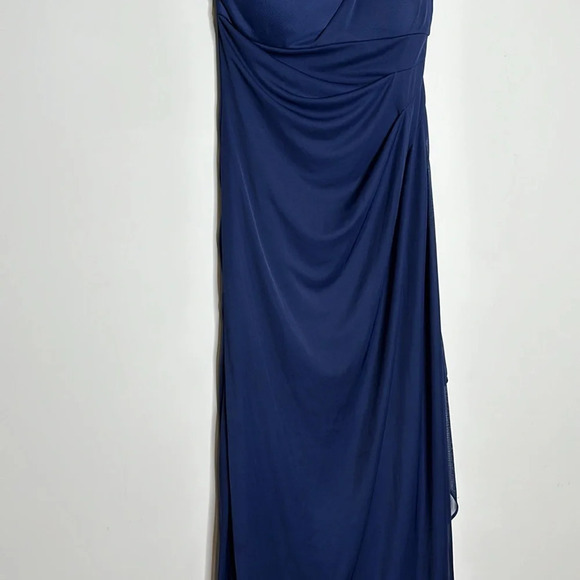 David’s Bridal Navy Blue Dress - Picture 4 of 11